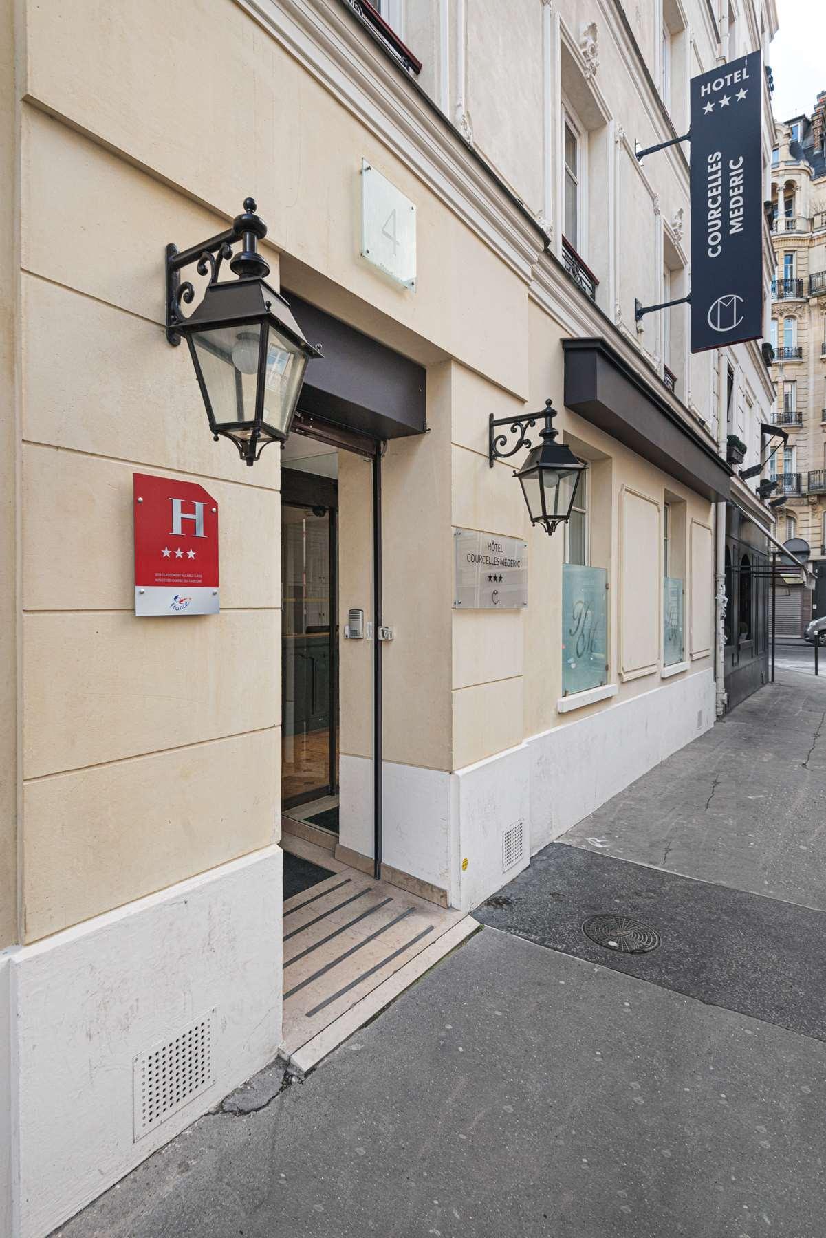 Courcelles Mederic Hotel Париж Екстериор снимка